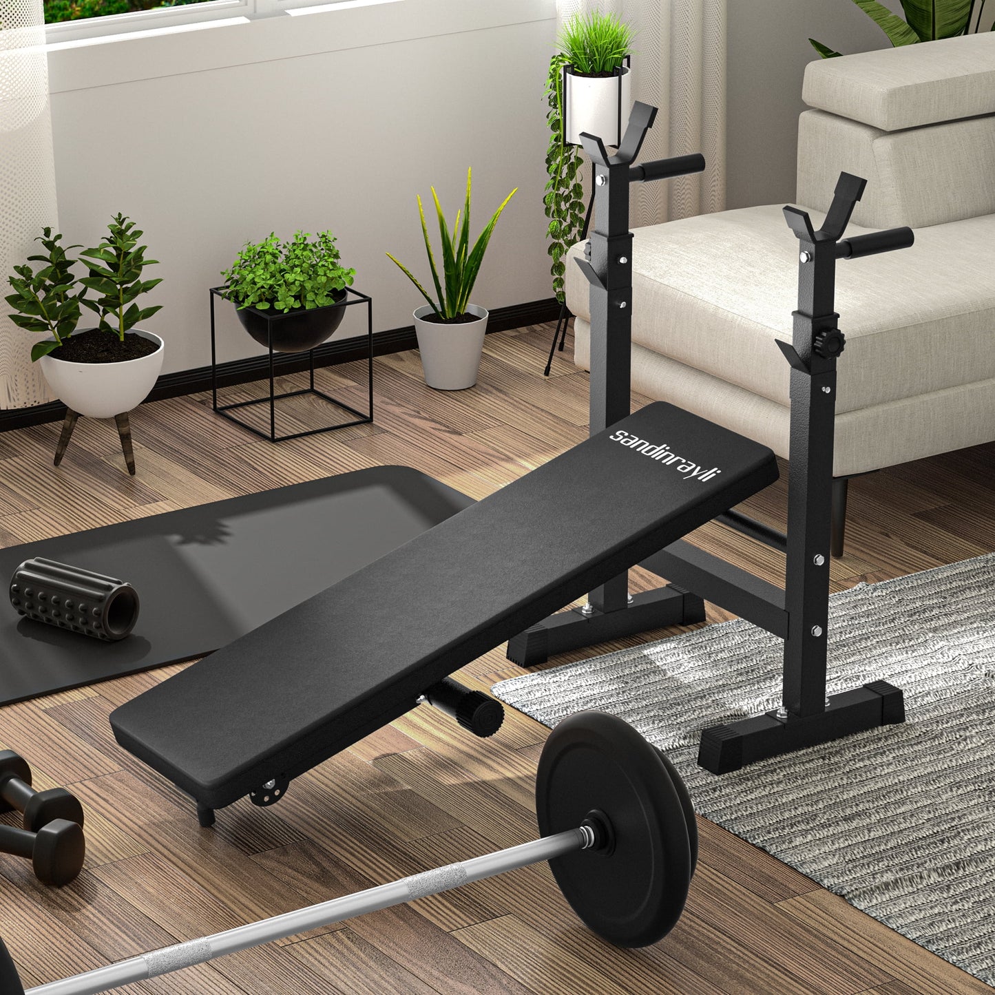 Foldable Bench Press Bench